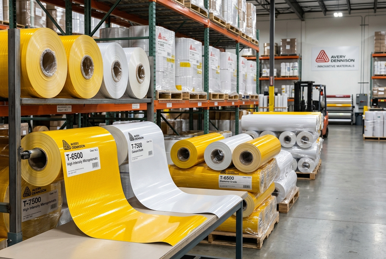 Vinil Reflejante Avery Dennison (T-6500 / T-11500)